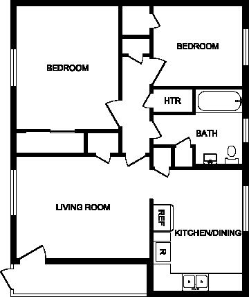 Spring Gardens Apartments Two Bedroom
